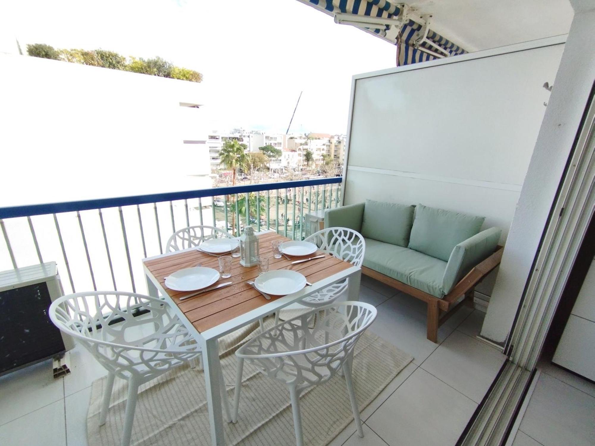 Cannes Palm Beach Parking, Clim, Wifi Plage 2' A Pieds Extérieur photo